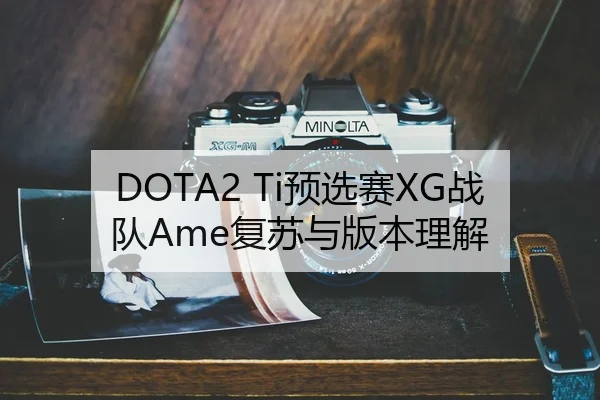DOTA2 Ti预选赛XG战队Ame复苏与版本理解